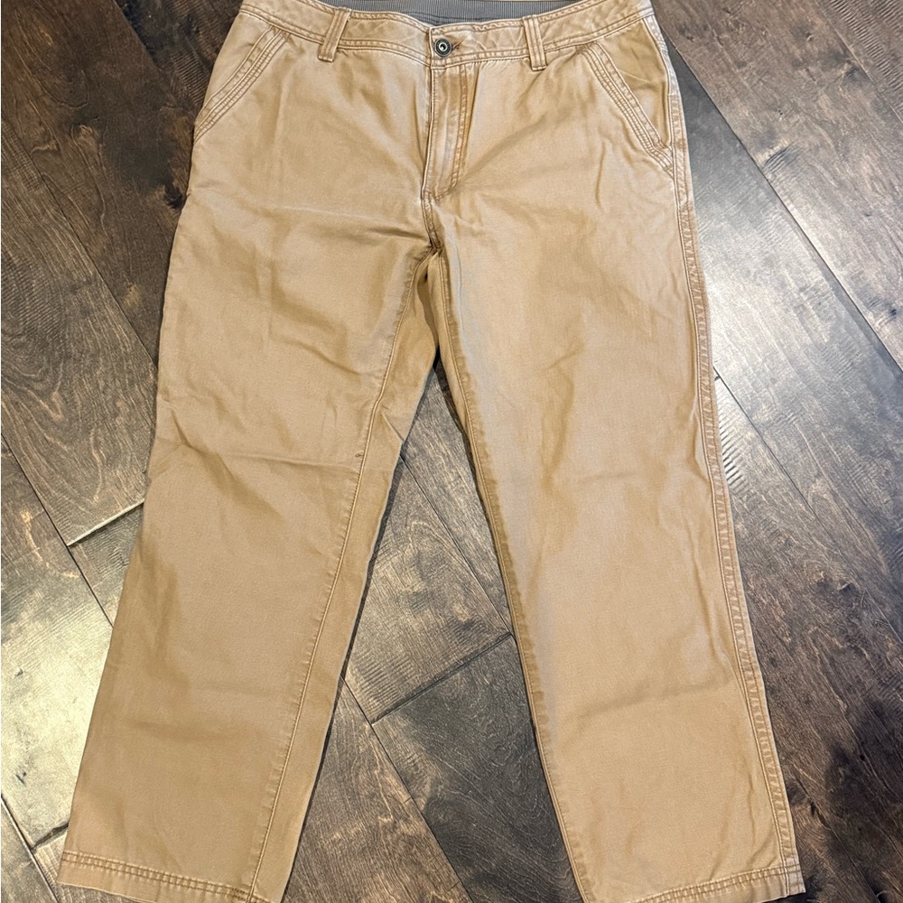 Bass Men's Khaki Chinos